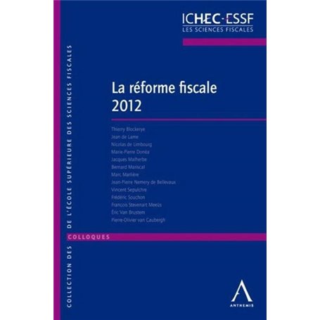 LA RÉFORME FISCALE 2012