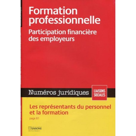 Formation professionnelle - Participation financière des employeurs