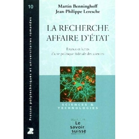 La recherche - Affaire d'Etat