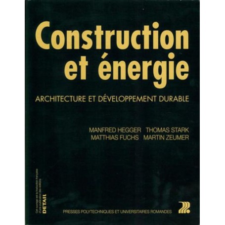 Construction et énergie