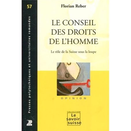 Le conseil des droits de l'homme