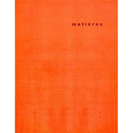 Matières, N°10