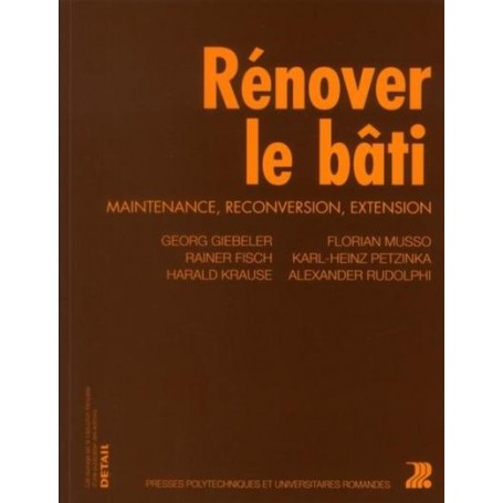 Rénover le bâti