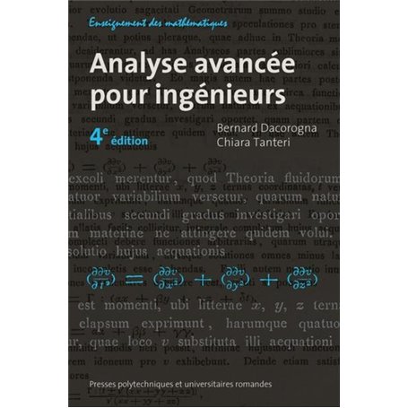 Analyse avancée pour ingénieurs