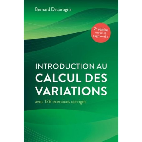 Introduction au calcul des variations