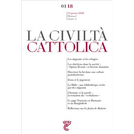 Civiltà Cattolica Janvier 2018