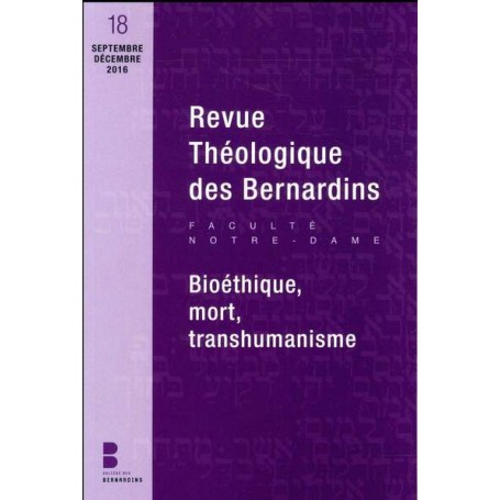 Revue théologique des bernardins n18