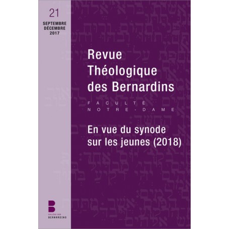 Revue théologique des Bernardins n°21