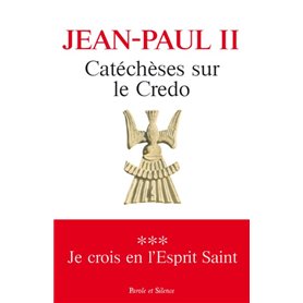 Catéchèses sur le Credo - 3 - Je crois en l'Esprit