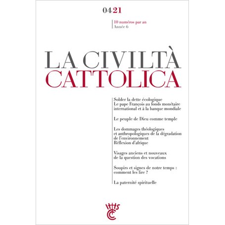 LA CIVILTA CATTOLICA  0421