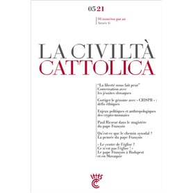 LA CIVILTA CATTOLICA 0521