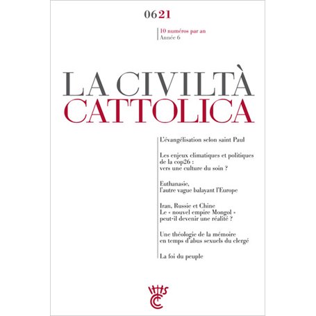 La Civilta Cattolica 0621