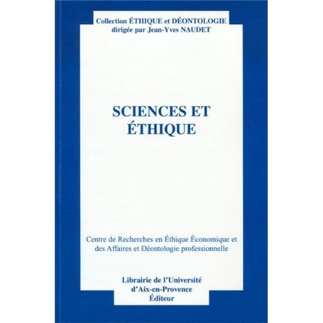 Sciences et éthique