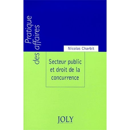 secteur public et droit de la concurrence