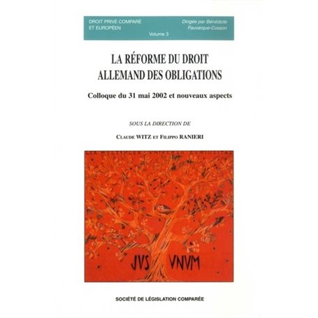 LA RÉFORME DU DROIT ALLEMAND DES OBLIGATIONS