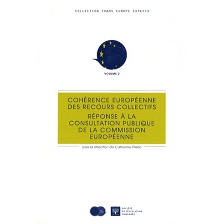 COHÉRENCE EUROPÉENNE DES RECOURS COLLECTIFS N°2