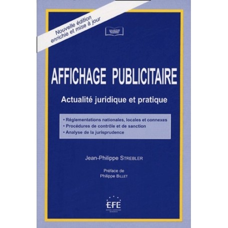 AFFICHAGE PUBLICITAIRE - 2ÈME ÉDITION