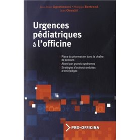 URGENCES PEDIATRIQUES A L'OFFICINE