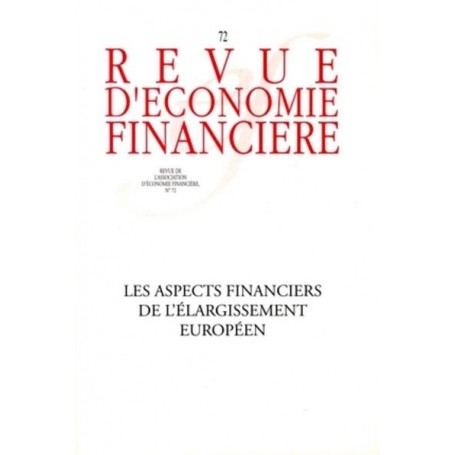 Les aspects financiers de l'élargissement européen