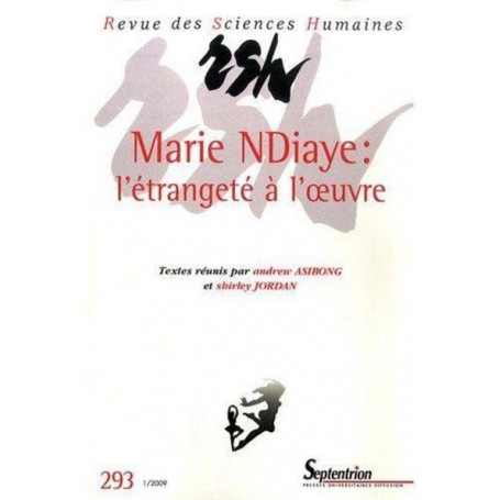 REVUE DES SCIENCES HUMAINES, N 293/JANVIER - MARS 2009