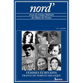 Femmes écrivains -France du Nord, Belgique - n°71-Juin 2018