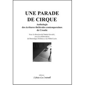 Une parade de cirque. Anthologie des écritures theâtrales contemporaines de Croatie