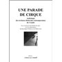 Une parade de cirque. Anthologie des écritures theâtrales contemporaines de Croatie