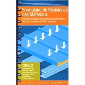 Formulaire de résistance des matériaux -  Tome 2