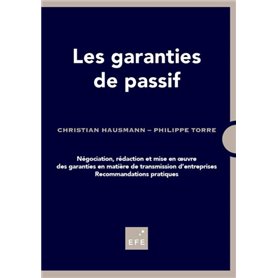 LES GARANTIES DE PASSIF, 5E ED