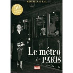 METRO DE PARIS - 50 CARTES PHOTOS