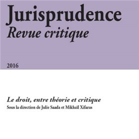 JURISPRUDENCE - REVUE CRITIQUE 2016