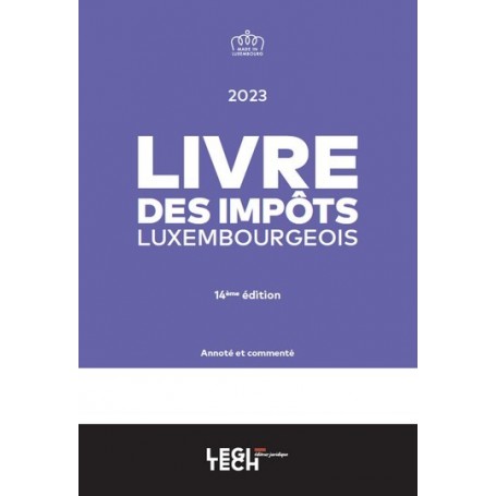 Livre des impôts luxembourgeois 2023