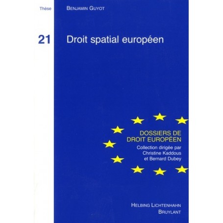 DROIT SPATIAL EUROPÉEN