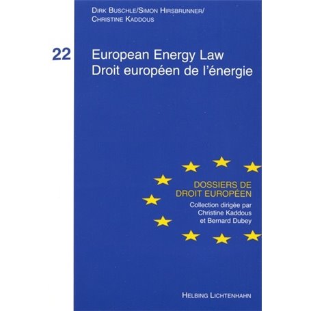 EUROPEAN ENERGY LAWDROIT EUROPÉEN DE L'ÉNERGIE