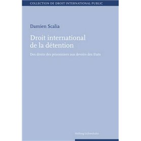 DROIT INTERNATIONAL DE LA DÉTENTION