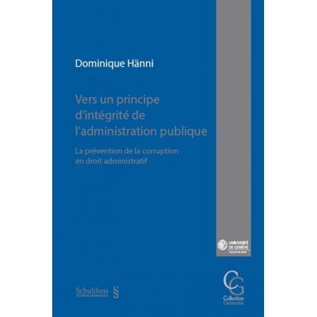 Vers un principe d'intégrité de l'administration publique