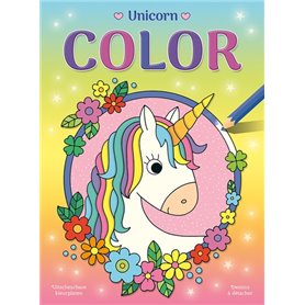 UNICORN COLOR BLOC DE COLORIAGE