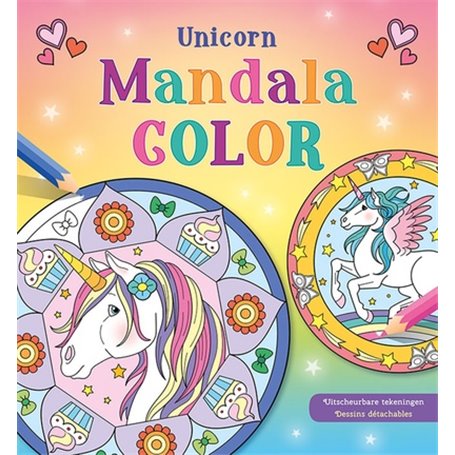 UNICORN MANDALA COLOR