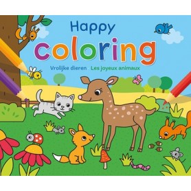 Happy coloring - les joyeux animaux