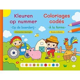 Coloriages codés - À la Ferme