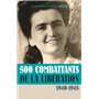 500 combattants de la libération