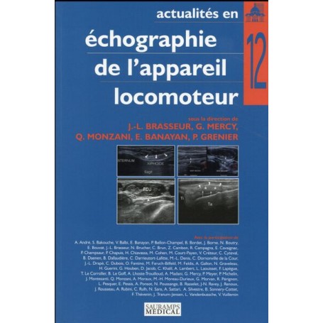 ACTUALITES EN ECHOGRAPHIE DE L APPAREIL LOCOMOTEUR T 12