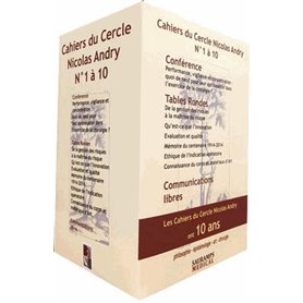 COFFRET 10 VOL CAHIERS DU CERCLE NICOLAS ANDRY