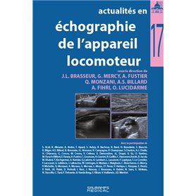 ACTUALITES EN ECHOGRAPHIE DE L APPAREIL LOCOMOTEUR T 17