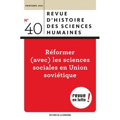 Réformer (avec) les sciences sociales en Union soviétique