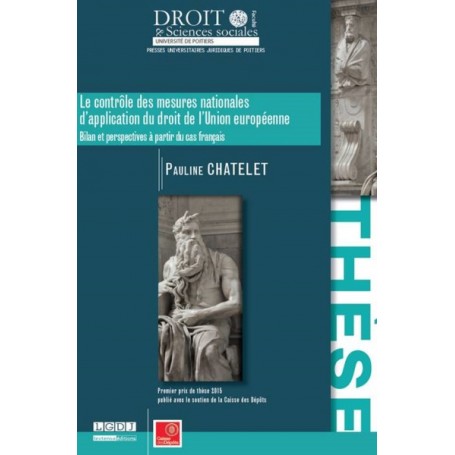 LE CONTRÔLE DES MESURES NATIONALES D'APPLICATION DU DROIT DE L'UNION  EUROPÉENNE