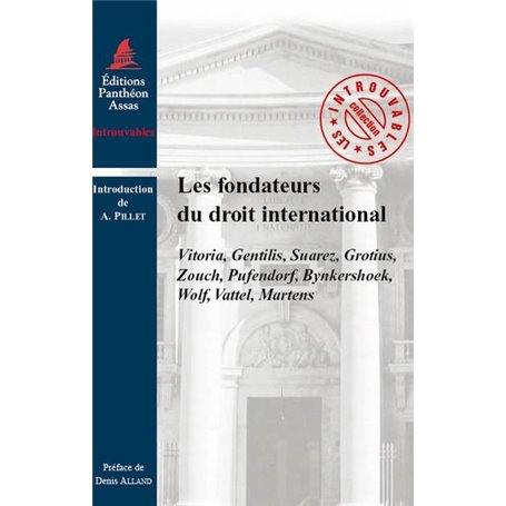 LES FONDATEURS DU DROIT INTERNATIONAL