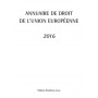 ANNUAIRE DE DROIT DE L UNION EUROPEENNE 2016