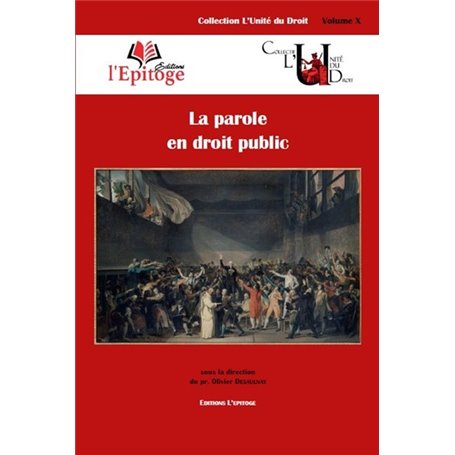 La parole en droit public