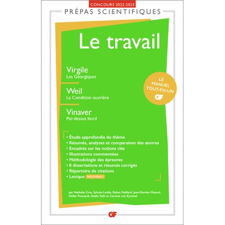 Le travail - Prépas scientifiques 2023